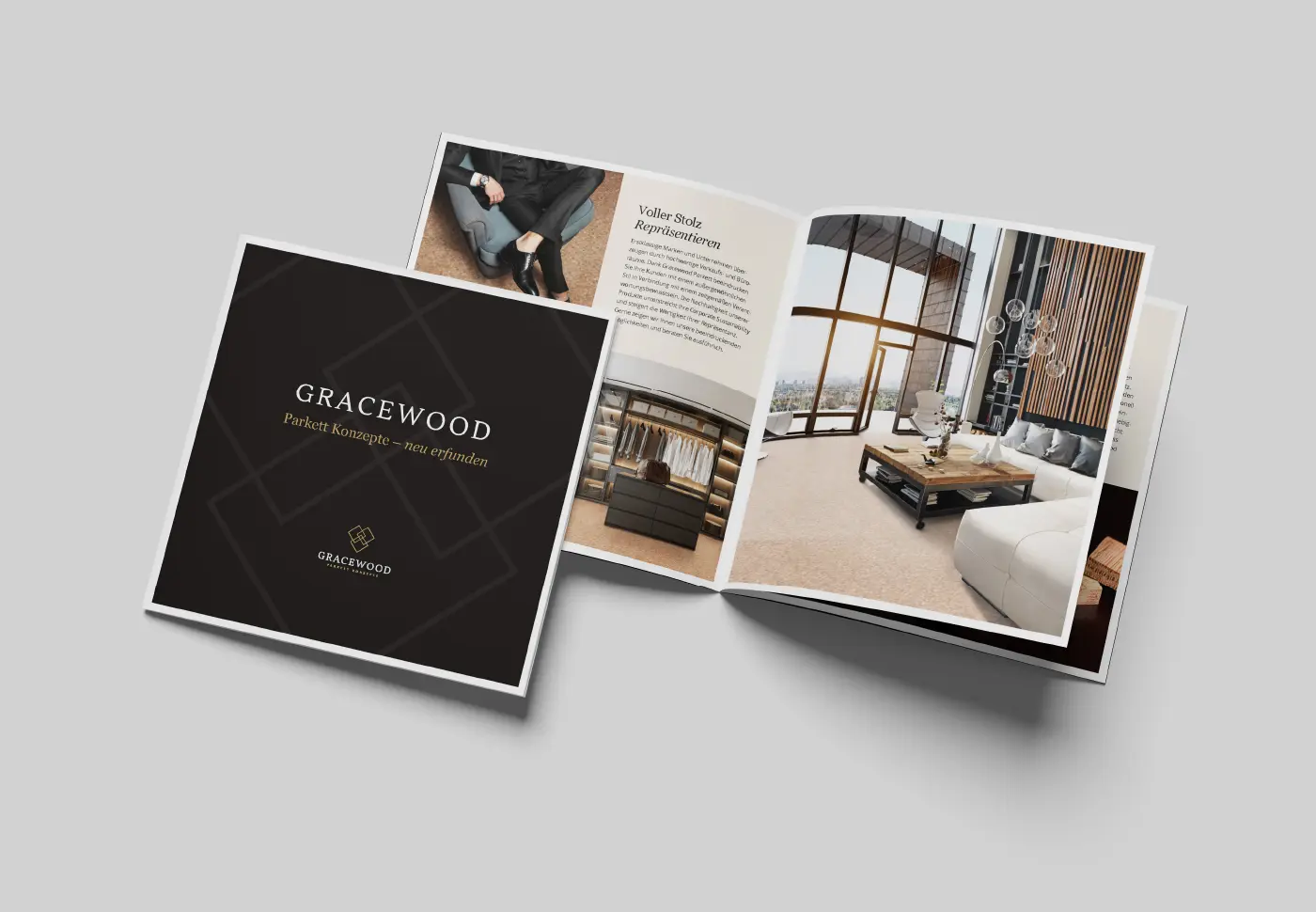 Prospekt Produktdarstellung