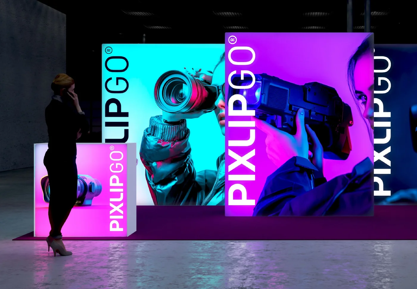 PIXLIP GO Präsentationssystem
